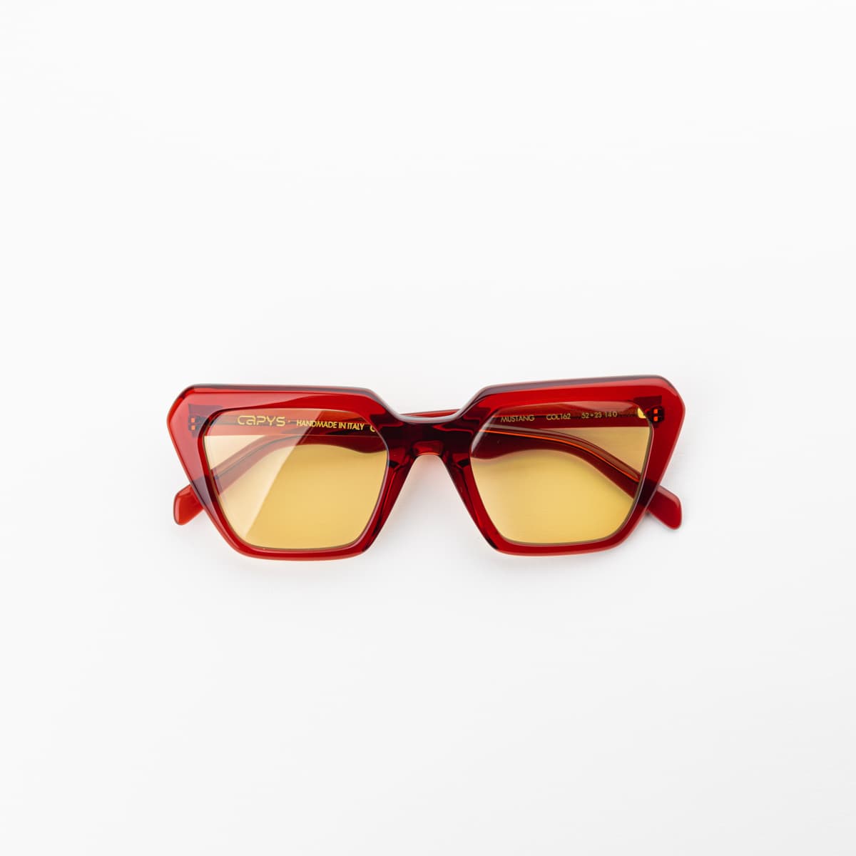 Mustang — montatura Capys Eyewear | artigianato italiano