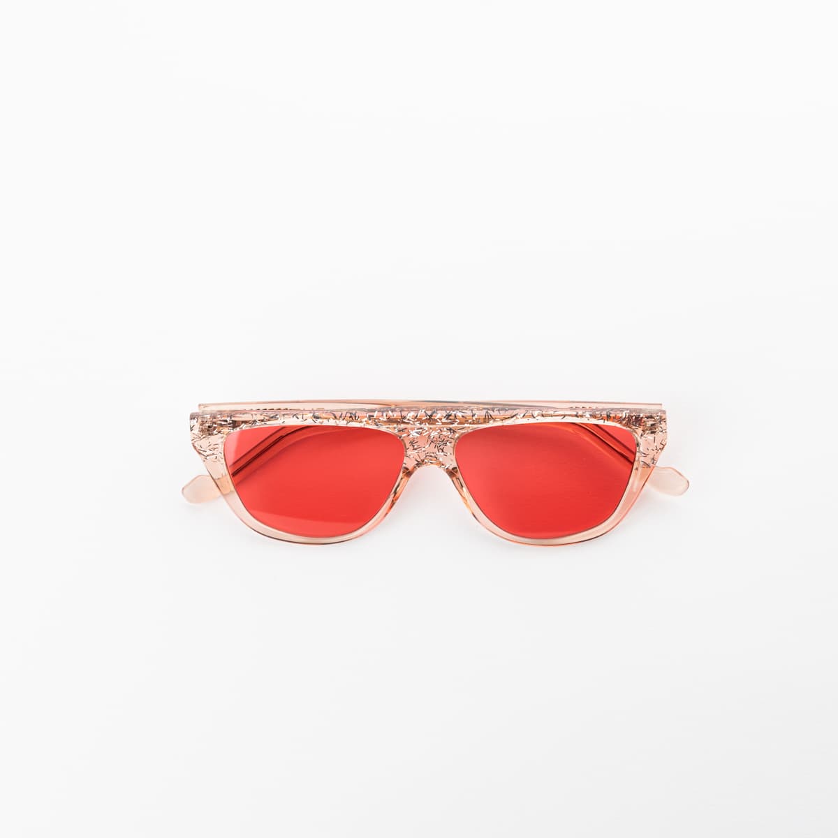 Clara Glitter — montatura Capys Eyewear | artigianato italiano