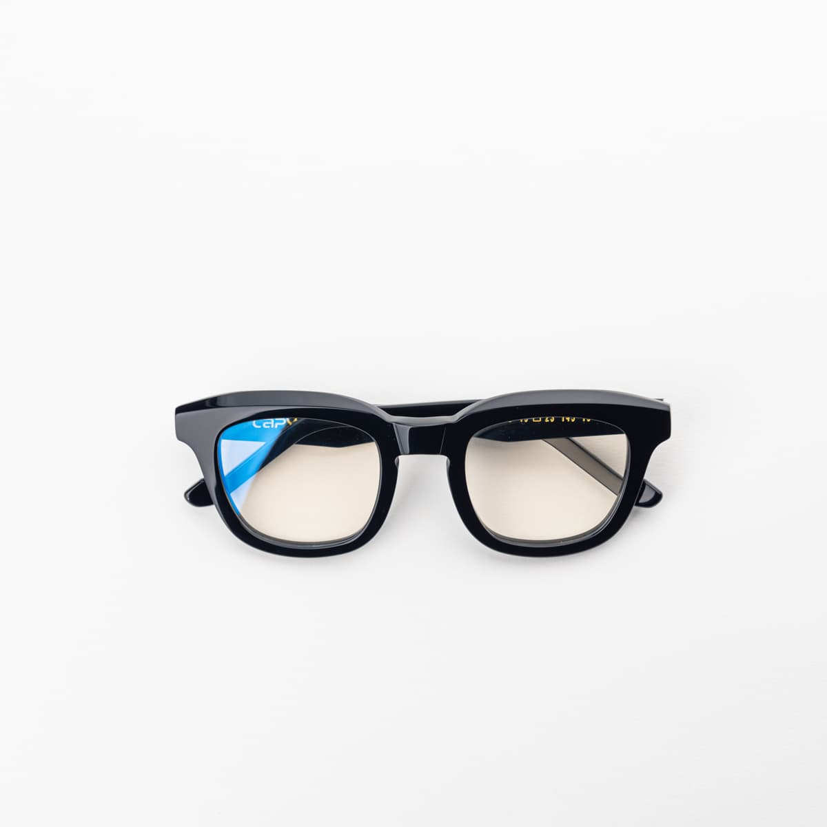 Bond Nero — montatura Capys Eyewear | artigianato italiano